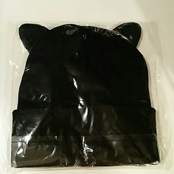 🆕 Meow black Kitty beanie - Picture 4 of 4